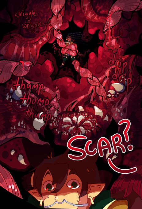 cw // gore &amp; body horror imagery // eye contact 

(2/2) 
