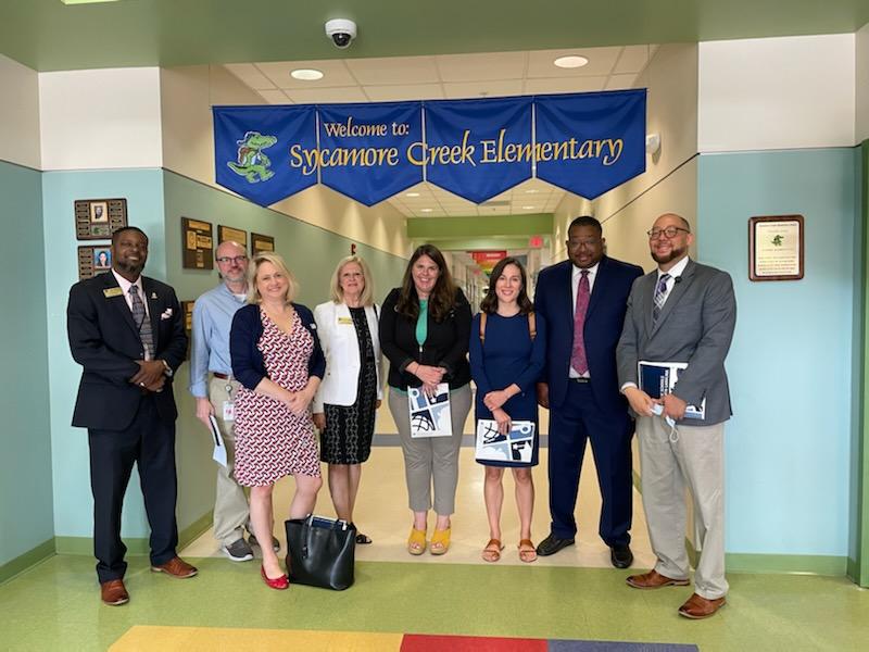 TabariWallace's tweet photo. Thank you @SycamoreCreekES, @CarrollMiddle &amp; @wchavis for hosting @ncpublicschools CCSSO/AIPL team! So many strategies secured that serves each &amp; every child! Ride or Fly! @SherryT2013 @WCPSS @NCPrincipals @NCASAtweets @edstateboard_nc @CravenCoSchools @NCPFellows @CTruittNCDPI https://t.co/S9o6Ujk4AW