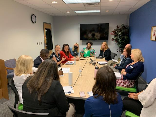 TabariWallace's tweet photo. Thank you @SycamoreCreekES, @CarrollMiddle &amp; @wchavis for hosting @ncpublicschools CCSSO/AIPL team! So many strategies secured that serves each &amp; every child! Ride or Fly! @SherryT2013 @WCPSS @NCPrincipals @NCASAtweets @edstateboard_nc @CravenCoSchools @NCPFellows @CTruittNCDPI https://t.co/S9o6Ujk4AW