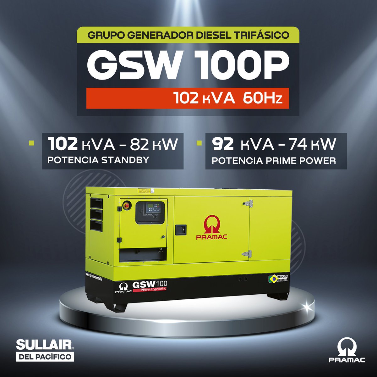 SullairPeru's tweet photo. ¡Energía a tu Medida! ⚡Ofrecemos grupos electrógenos GSW 100P para todos los mercados con motores Perkins y Volvo con la mejor relación calidad/precio.
Escríbenos al: ➡ https://t.co/8rPFODdQEZ

#Generadores #Pramac #Sullair #SullairDelPacifico #Perú https://t.co/EjUH4uQNx3