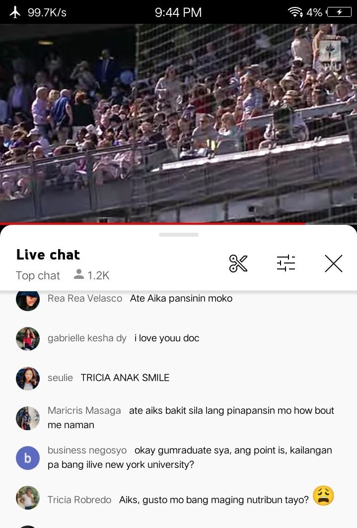 ABSCBNNews's tweet photo. As messages of congratulations for VP Robredo’s youngest Jillian pour in the NYU livestream of its 2022 commencement, Aika and Tricia call out some users posing as them in the comments section, even using their Twitter photos as profile pictures &amp; asking them to “please stop.” https://t.co/LmbVhXwE4D