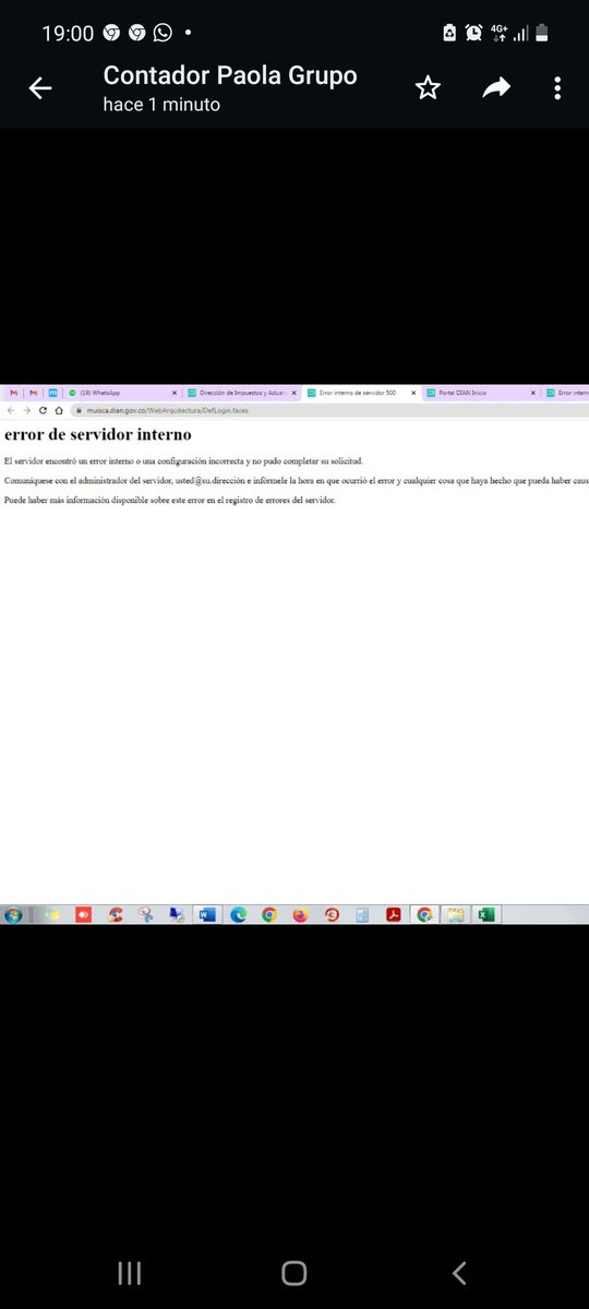 integrarproceso's tweet photo. Muy maluco que a estas horas estemos los contadores sufriendo por q ustedes no les da la gana de declarar la contingencia. Eso es un abuso a todas luces. Pero seguimos ahi. Hasta cuando?. Siempre falla en vencimientos.  #nomasabusosdian https://t.co/HTk4mjqjLj