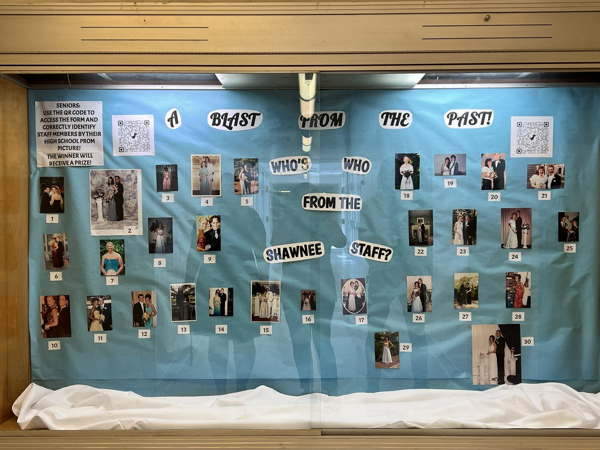 Seniors! The Shawnee Staff Prom Competition has begun!! Can you guess who is who from the Shawnee staff?!?!