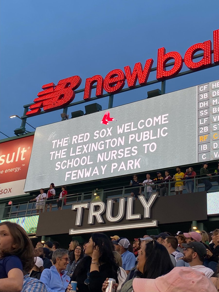 Karen Rufo (@lexingtonnurses) on Twitter photo Wow!!!The LPS Dream Team makes the scoreboard! Thanks! <a href="/fenwaypark/">Fenway Park</a> <a href="/RedSox/">Red Sox</a> <a href="/lexingtonsuper/">Dr. Julie Hackett</a> <a href="/ClarkeHealth/">ClarkeHealthOffice</a> <a href="/DiamondPEstaff/">Diamond PE & Health</a> <a href="/MSNOmass/">MSNO</a> <a href="/PamVaug73601212/">Pam Vaughan</a> <a href="/jacquipals/">Jacqui Falco</a> <a href="/Hawk_Principal/">Jackie Daley</a> <a href="/RobinCogan/">@robincogan.bsky.social 🟧</a> Wow!!!The LPS Dream Team makes the scoreboard! Thanks! <a href="/fenwaypark/">Fenway Park</a> <a href="/RedSox/">Red Sox</a> <a href="/lexingtonsuper/">Dr. Julie Hackett</a> <a href="/ClarkeHealth/">ClarkeHealthOffice</a> <a href="/DiamondPEstaff/">Diamond PE & Health</a> <a href="/MSNOmass/">MSNO</a> <a href="/PamVaug73601212/">Pam Vaughan</a> <a href="/jacquipals/">Jacqui Falco</a> <a href="/Hawk_Principal/">Jackie Daley</a> <a href="/RobinCogan/">@robincogan.bsky.social 🟧</a>