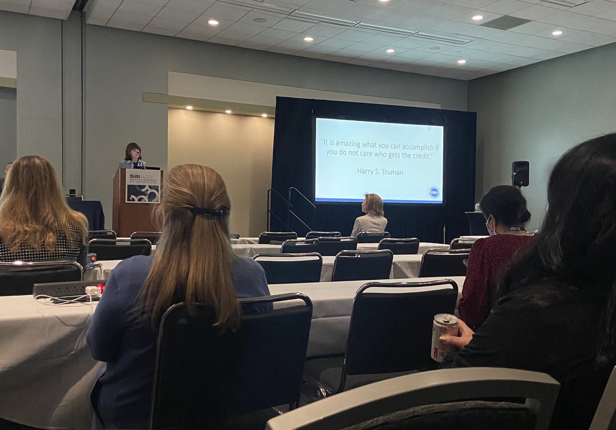 karma_salem's tweet photo. Great talk on leadership in academics by @DonnaPlecha! Really enjoyed this refresher of lessons learned under her guidance during residency and lucky to have had her as a role model during training @UHRadiology #SBIACR2022 @BreastImaging @SBIRFS https://t.co/trSRTG5arW