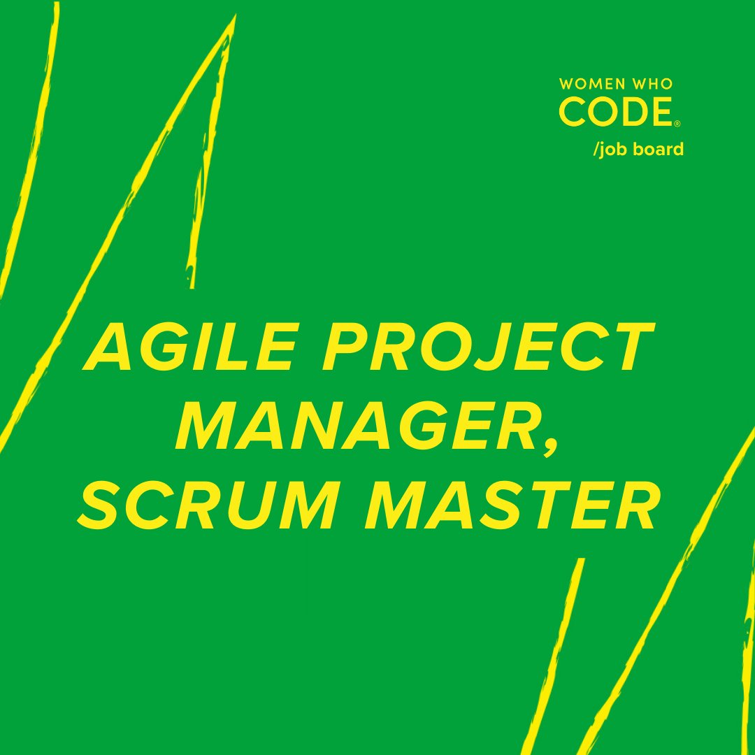 WomenWhoCode's tweet photo. 🔥 New #remote #TechJob: Agile Project Manager , Scrum Master at @tryminded

Apply now → https://t.co/MPWHfuinJB

#JIRA #Projectmanagement #mentalhealth #ICYMI https://t.co/8U8yzDRkmZ