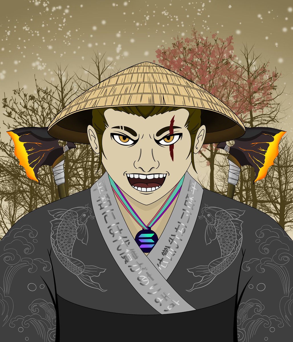 Solana Samurai Society - Phase 1 in Progress tweet media