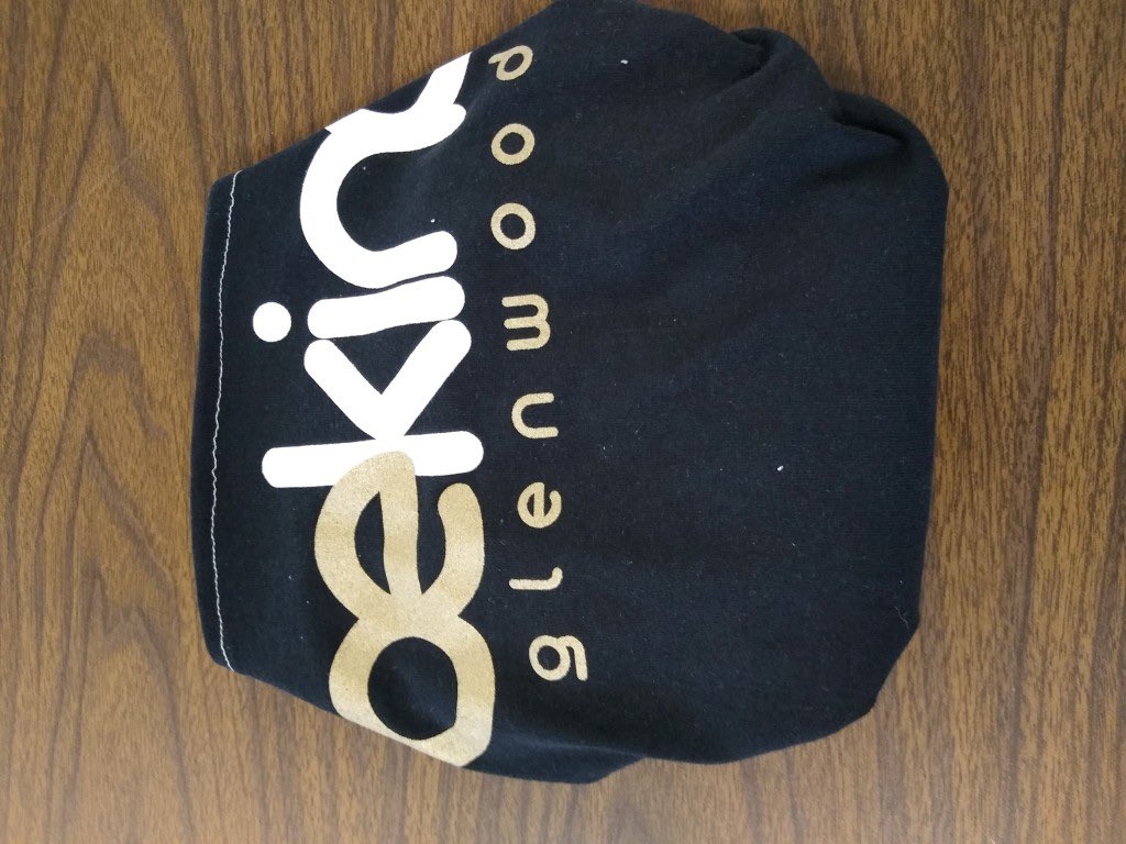 GCSDTechDir's tweet photo. After being reminded today that I’ve been in glenwood 20 years now, it stands to reason I’ve collected a lot of tshirts.  Recently I donated some to my hometown churches who have turned them into diapers to go to Haiti. Ram nation goes international.  Good work mom and crew! https://t.co/oSXj3feiNd