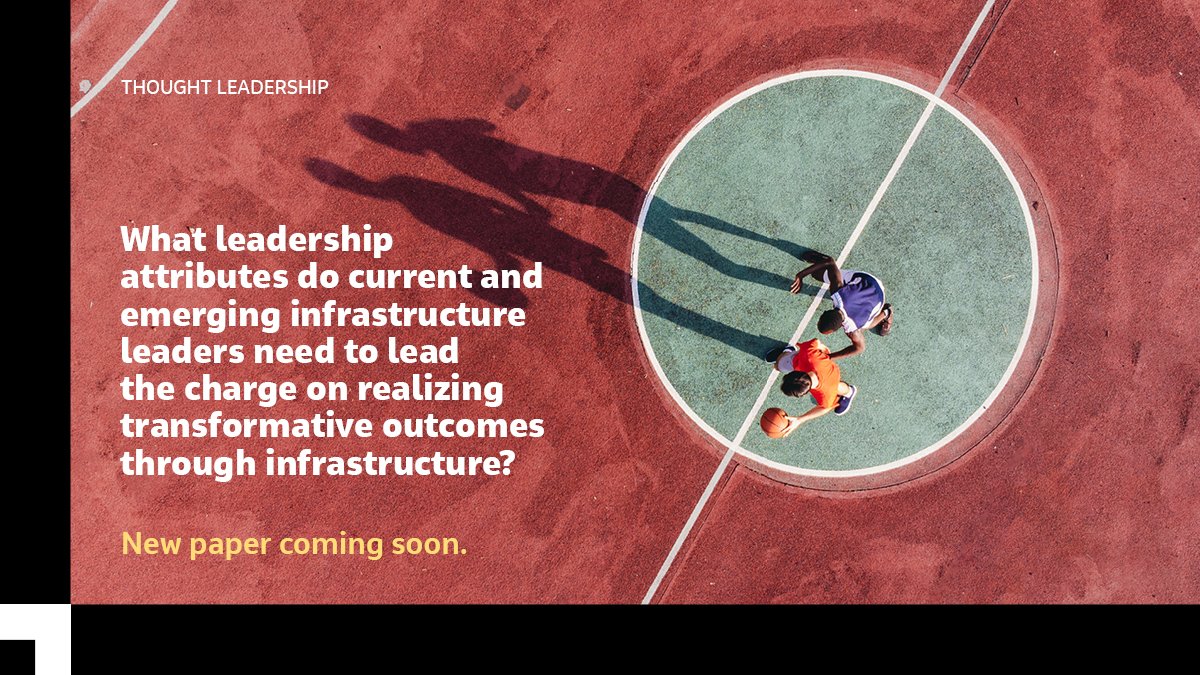 JacobsConnects's tweet photo. There is an urgent need for #infrastructure to deliver more. Are infrastructure leaders ready to lead the charge?

Keep a 👀 out for our latest thought leadership paper developed in collaboration w/  @gi_hub.

#InfrastructureLeaders #TransformativeOutcomes #BeyondTheBaseline https://t.co/Mi7G3OR6mu