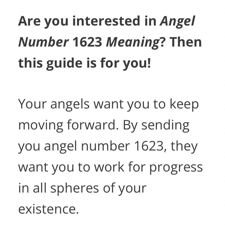 JukeBoxFuxkUp's tweet photo. My apartment # 1623 had to look up the angel # and I like what it says vibed out 👌🏾🙏🏾 https://t.co/pAdXKGedaS