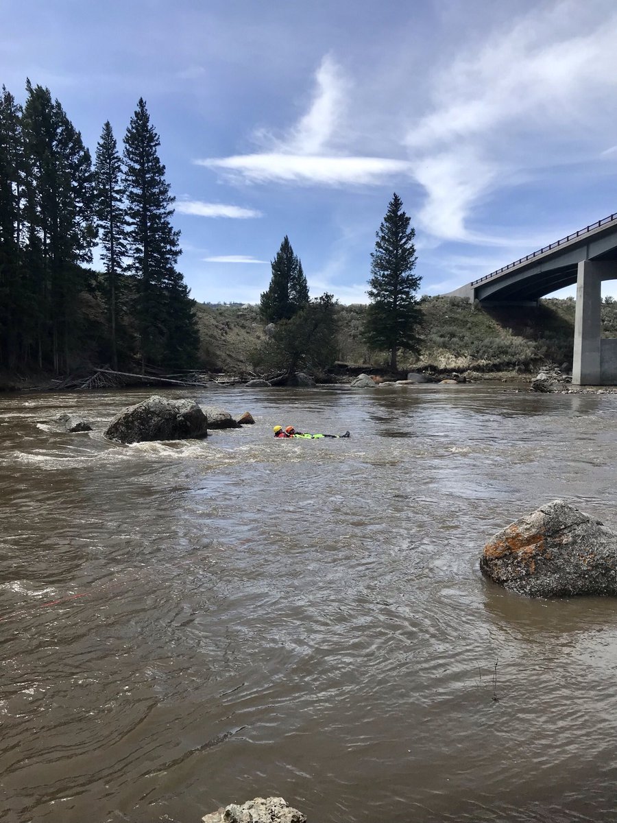 We do a little swift water rescue