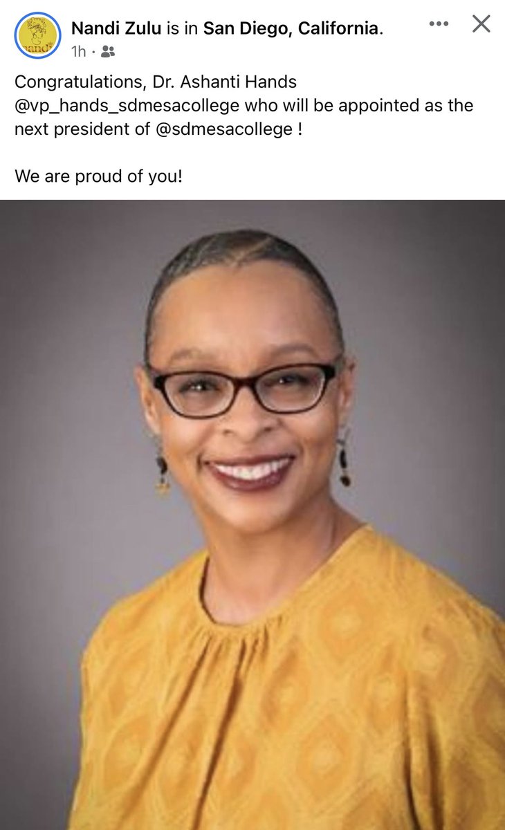 MesaUmoja's tweet photo. Excellent! Congratulations to @ahandsintheair. The next President @sdmesacollege https://t.co/J3xtQG56ZH