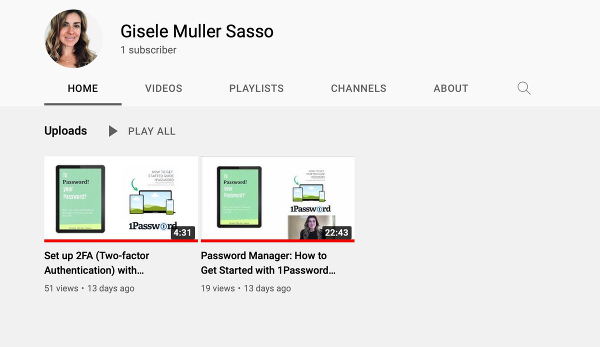 I still have some videos in the pipeline, but my channel is up and running \o/
youtube.com/channel/UCAhjU…