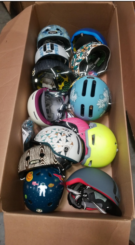 KrystaStMichell's tweet photo. A9: A HUGE thank you to @nutcasehelmets for donating a variety of youth helmets to support this Day of Action and child safety. These were donated for children and youth to OHSU Doernbecher Tom Sargent Safety Resource Center. Thank you! @OHSUDoernbecher #WearAHelmet
@CIRPatNCH https://t.co/3P4pjzL0wX