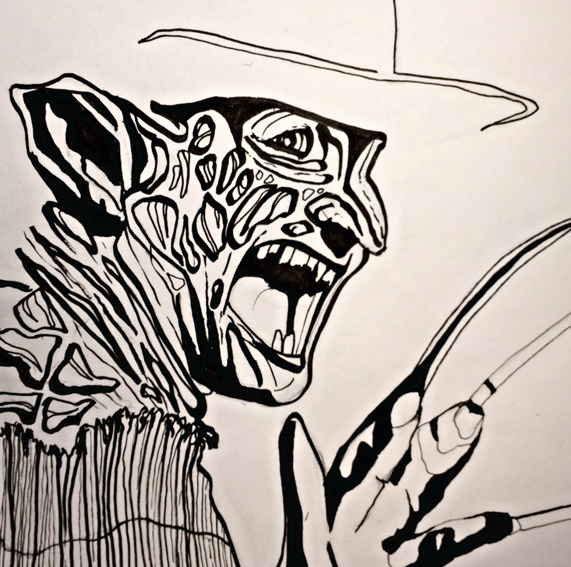 Drawing I made a few years ago 💀🖤