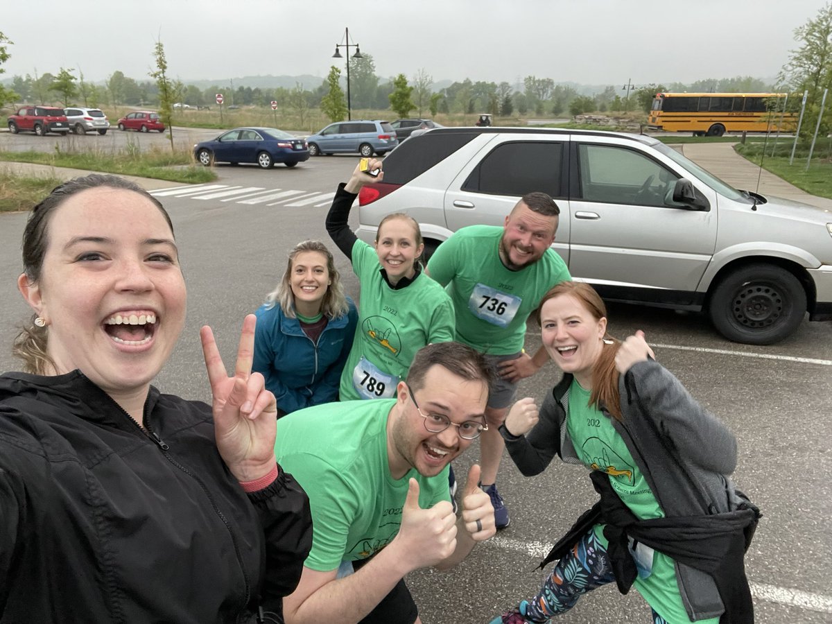 Go to a conference and run a 5K 10/10 recommend #JASM22