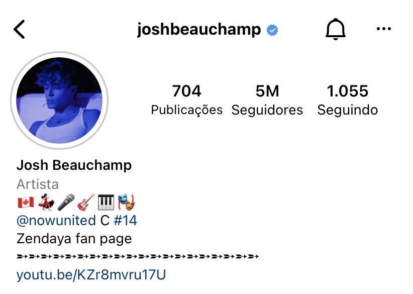 rcgdaily's tweet photo. Nosso loirinho é gigante!!

Josh atingiu a marca de 5 MILHÕES de seguidores no IG, se tornando o segundo integrante do Now United mais seguido na rede social.

RCGD deseja toda a felicidade do mundo para você, @joshbeauchamp !!! Estamos orgulhosas em ver sua carreira crescendo❤️ https://t.co/RFrIizIGCI