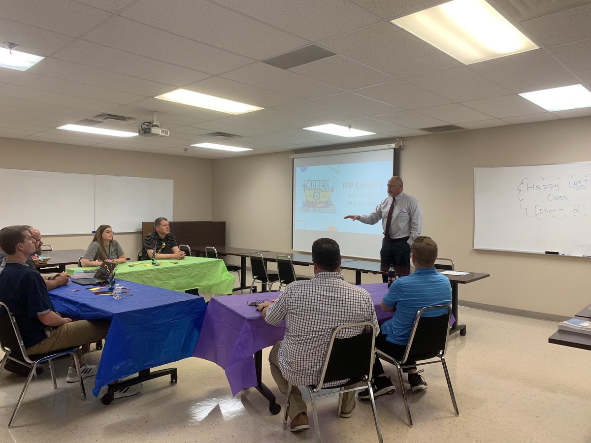 These 6 amazing people left industry jobs to choose teaching, and continue to choose to show up for their kids each day. Help me celebrate them as they finished their last EPP class tonight! <a href="/rucoschools/">Rutherford County Schools</a> <a href="/RuCoCTE/">RuCo CTE</a>