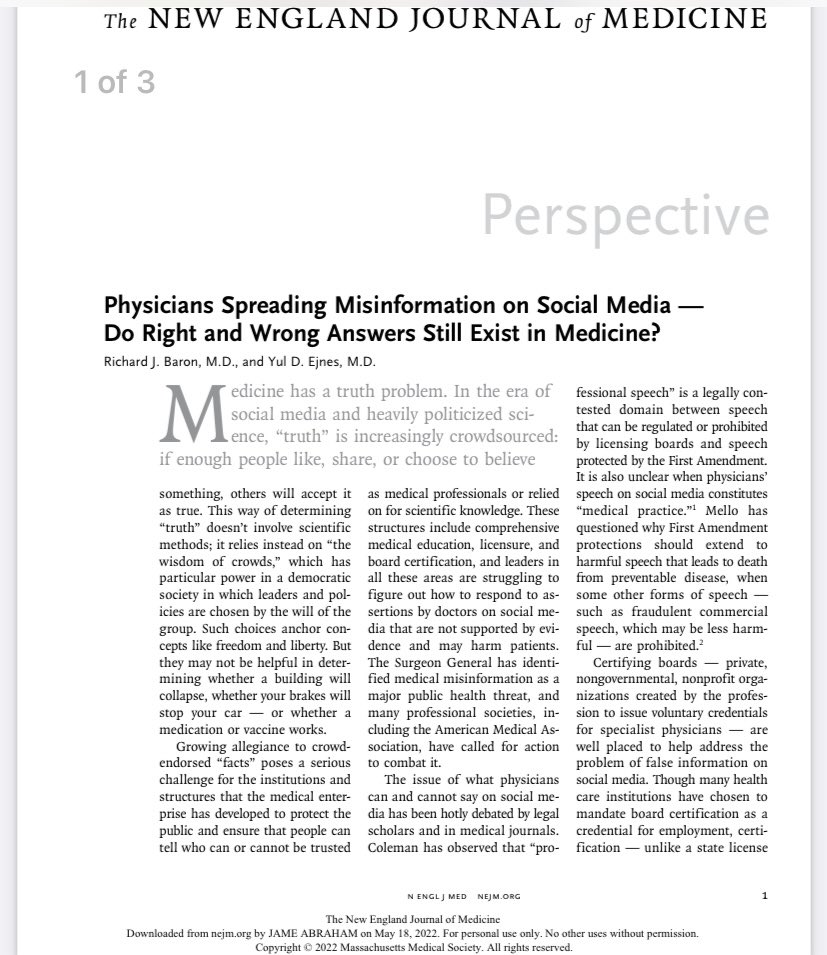 Jame Abraham, MD, FACP tweet media