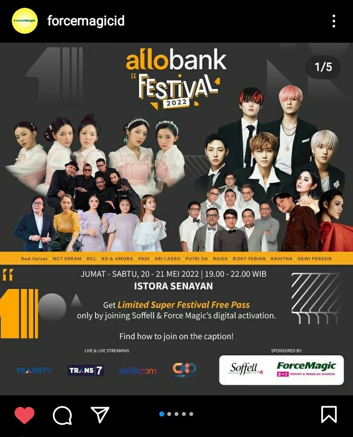 Seru seruan nonton Allobank Fest bareng <a href="/enesisgroup_id/">Enesis Group</a>  aaaa gak sabar pengen cepet2 nonton  #EnesisXAlloBankFest