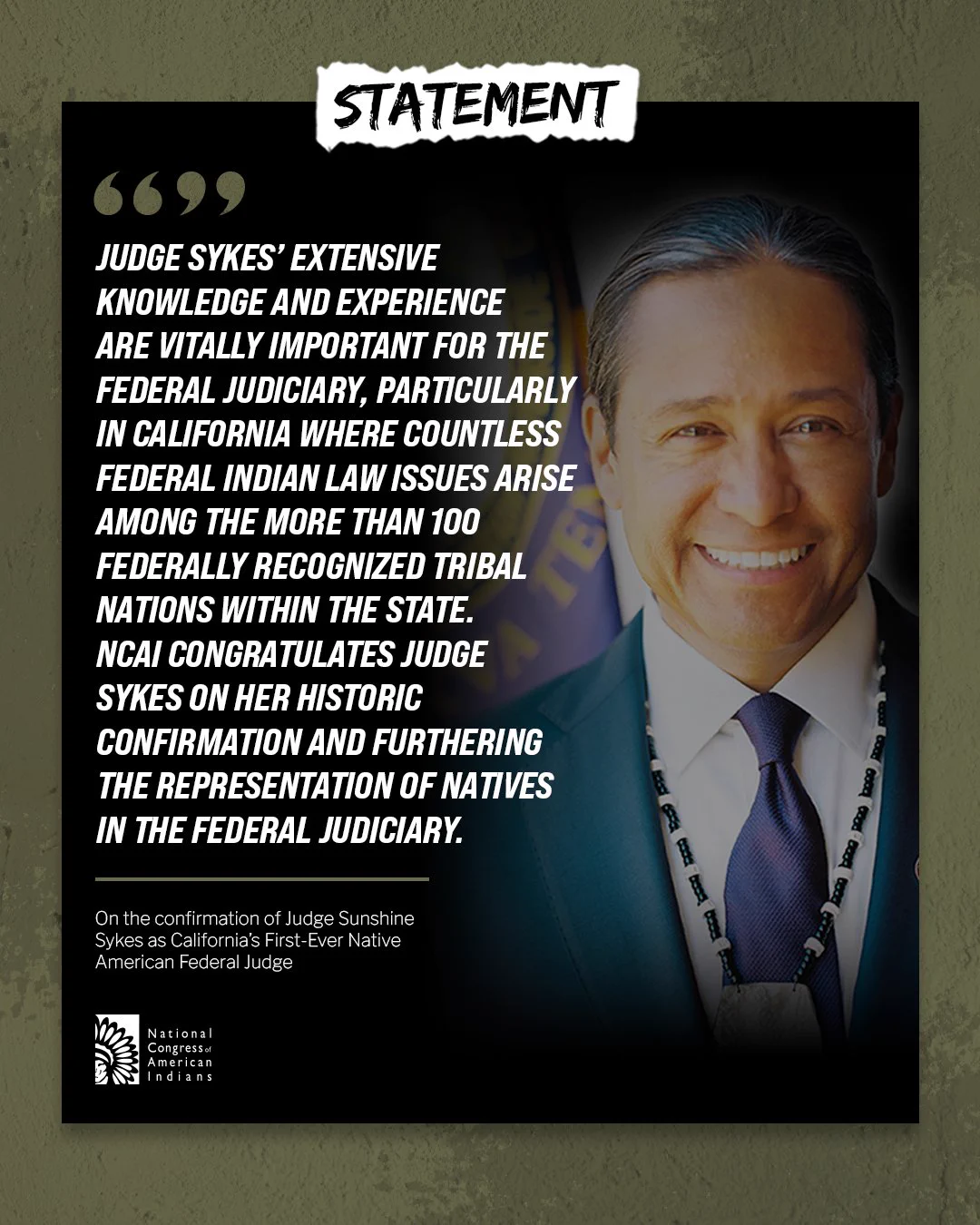 National Congress of American Indians (@NCAI1944) on X