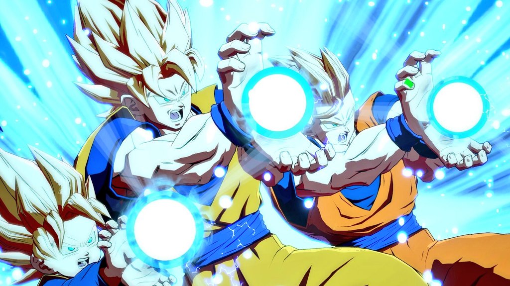 SLOplays's tweet photo. FighterZ is such a gorgeous game 🔥🔥🔥 https://t.co/kXSccYJa0b