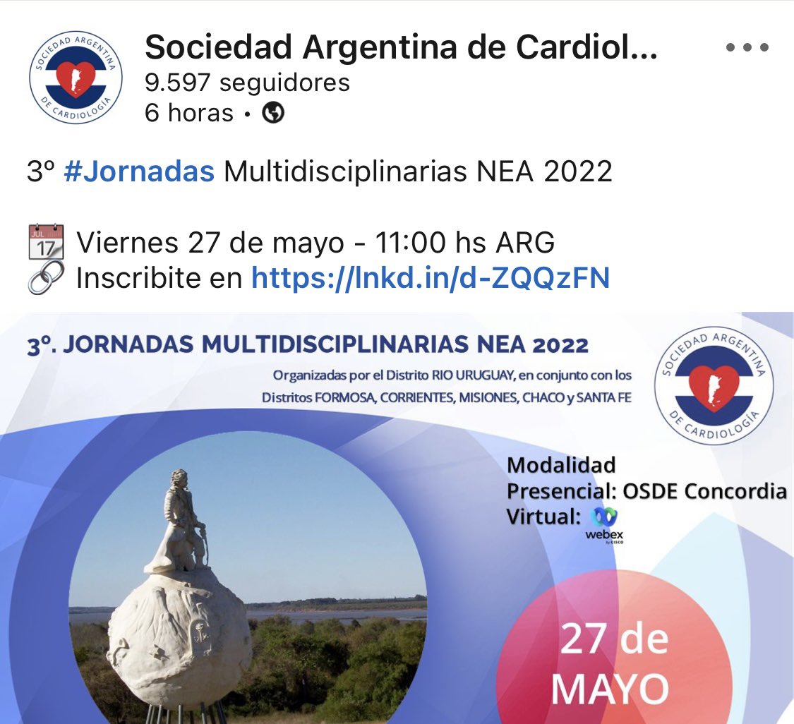ezeforte's tweet photo. 🗣Se vienen las jornadas multidisciplinarias del NEA! En #concordia! Con la participación de @Iglesias_R_M @EduardoPerna1 @DraKazelian @ovogelmann2020 @DrSmithCh @carogomezmartin entre otros!! 

⚠️Formato híbrido! 
No te la pierdas! 
Inscripción: https://t.co/W2RCyTzTBA https://t.co/r4yVTkN3qk