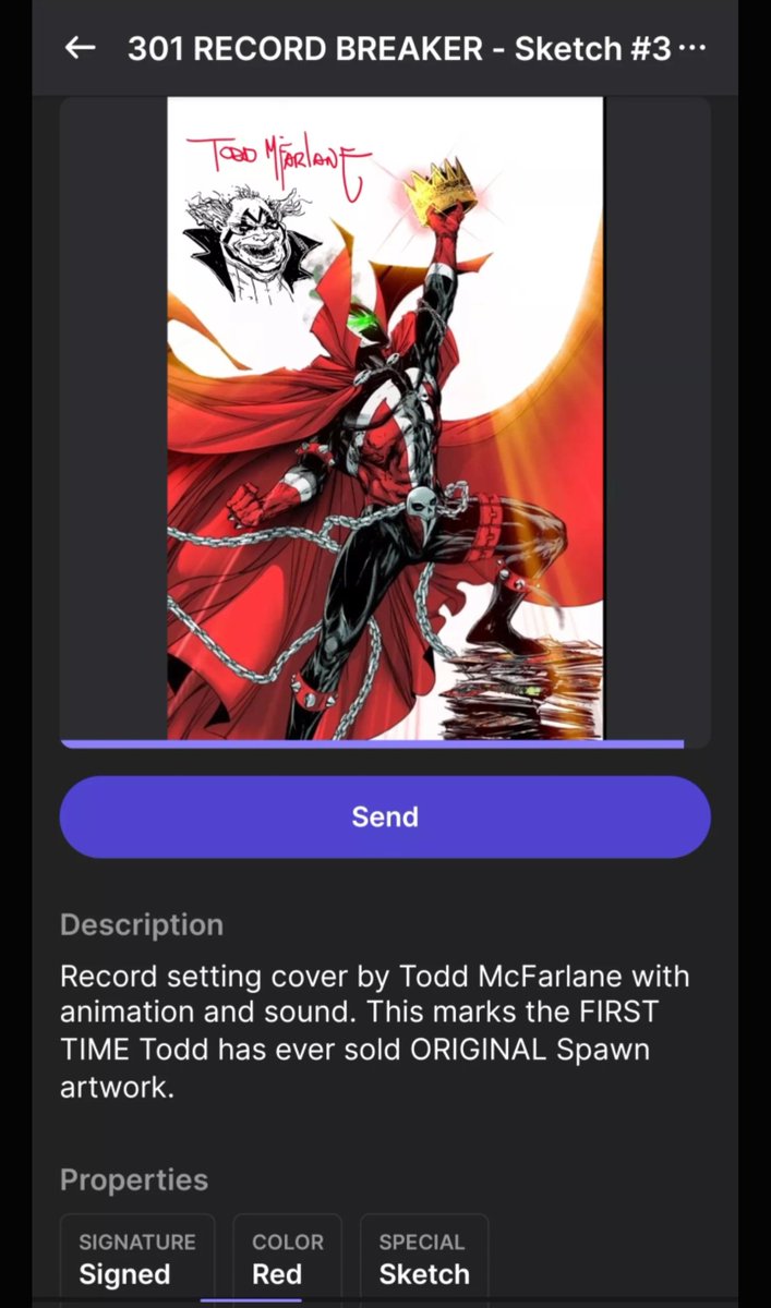 JayKillXRP's tweet photo. @OddKeyNFT @Todd_McFarlane I am super honored to have signed sketch #3 #Spawn #Violater Thank you @OddKeyNFT @steveaoki and @Todd_McFarlane . Don't wake me up! https://t.co/c6iApcHUul