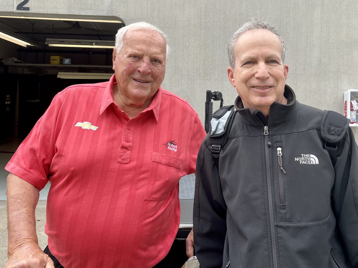 Had the honor of getting my picture taken with racing legend A.J. Foyt today.