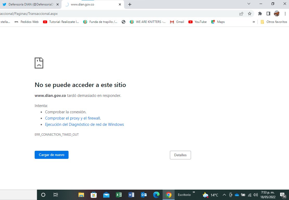 LydiaParra16's tweet photo. @DefensoriaDIAN Nada que deja ingresar.. Ayuda que hacemos con la informacion que debemos presentar e dia de hoy. https://t.co/TBYeyY6AhB