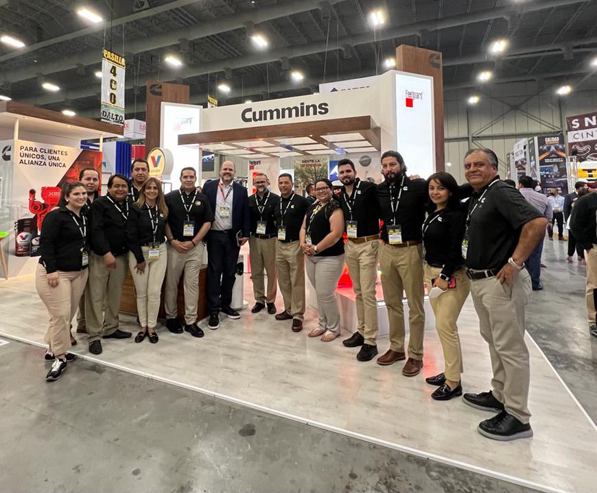 .<a href="/CumminsdeMexico/">Cummins México</a> con soluciones amigables con el medioambiente, el mejor #TCO y el acompañamiento de expertos en #ExpoProveedores #MAGAZZINEDELTRANSPORTE