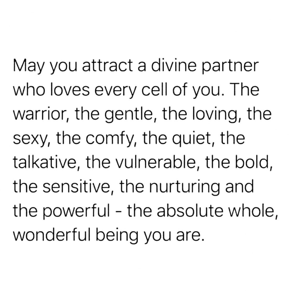 TheSingleWoman's tweet photo. Calling it forth! 🖤✨🖤✨🖤 https://t.co/FUFzhDphsb