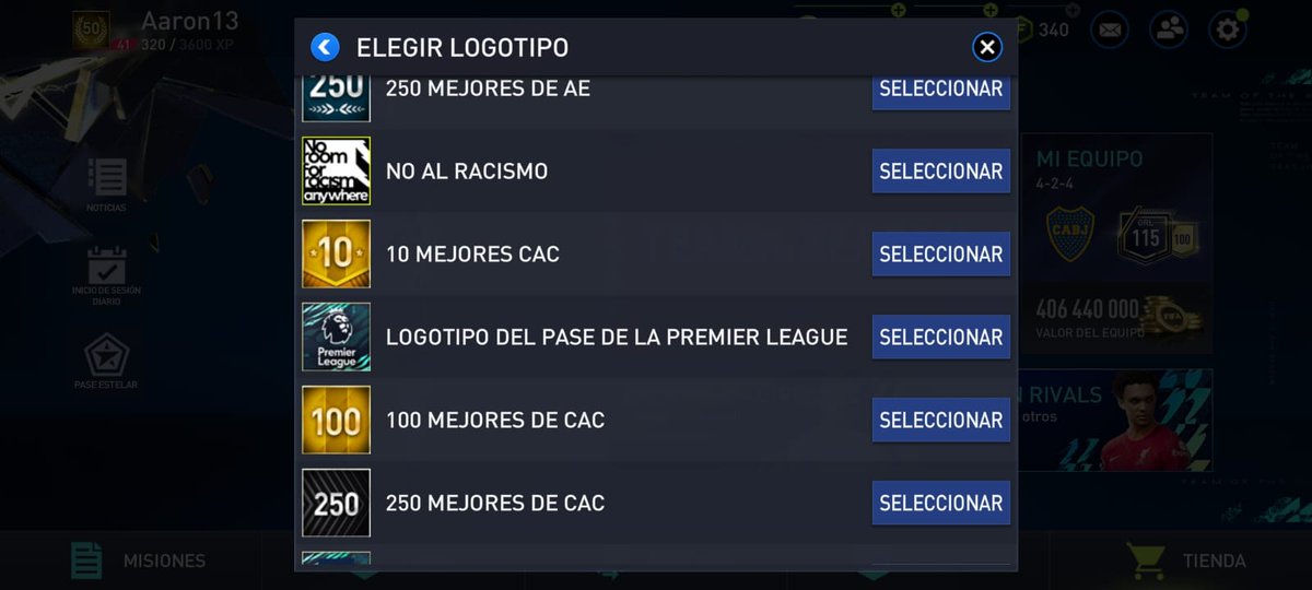 Gaston26M's tweet photo. Vendo cuenta, contiene las siguientes cosas:
✅GRL 115
✅210 millones 
✅ Logos 50, 100, 250 AE- Logos 10, 100, 250 H2H 
✅Pase estelar ya comprado al nivel 43

Cualquier consulta al privado 📩
Se agradecen los RT ✌️ https://t.co/mR8tMlzbYG