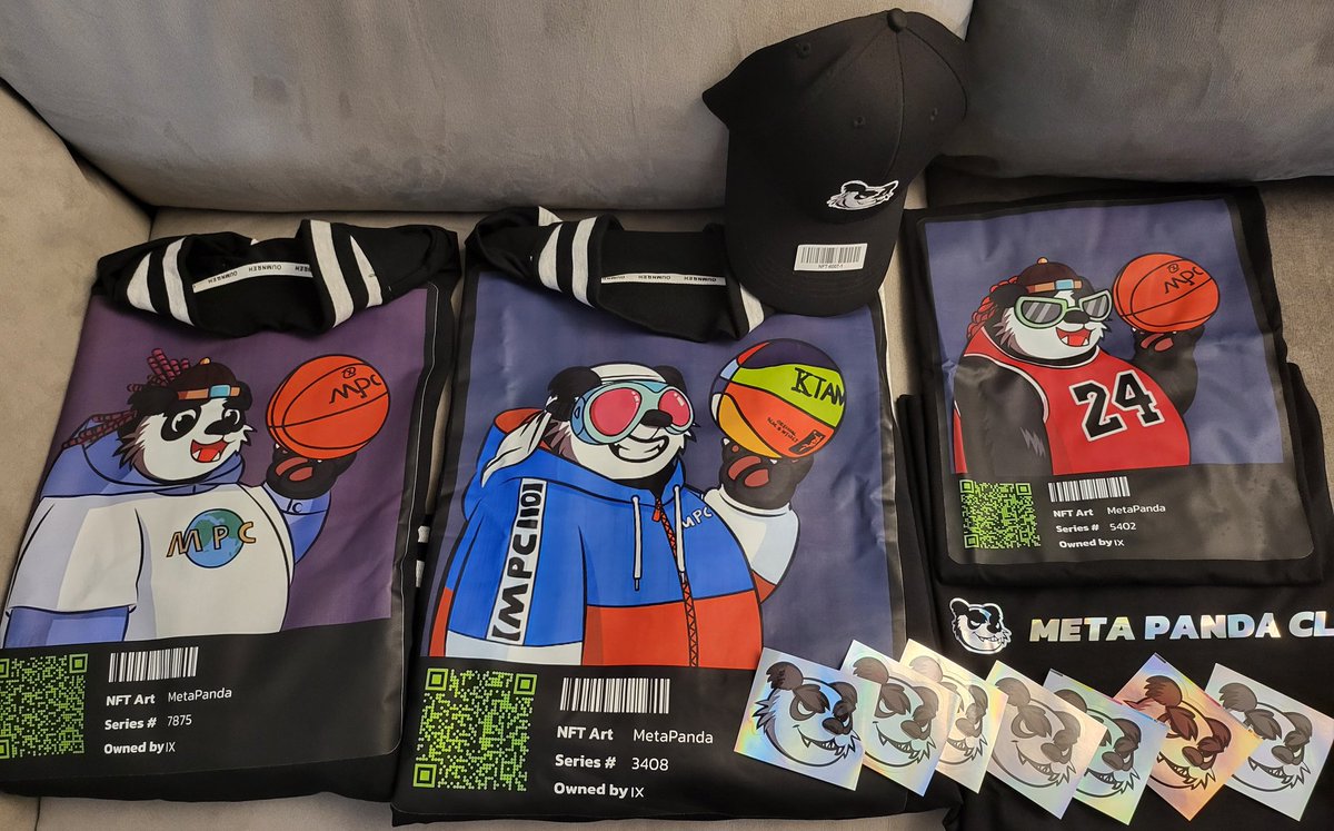 The_IX_'s tweet photo. @metapandaclub 
Just arrived! 🔥 🔥 🔥 
#metapandaclub https://t.co/P1cs8ERMVI