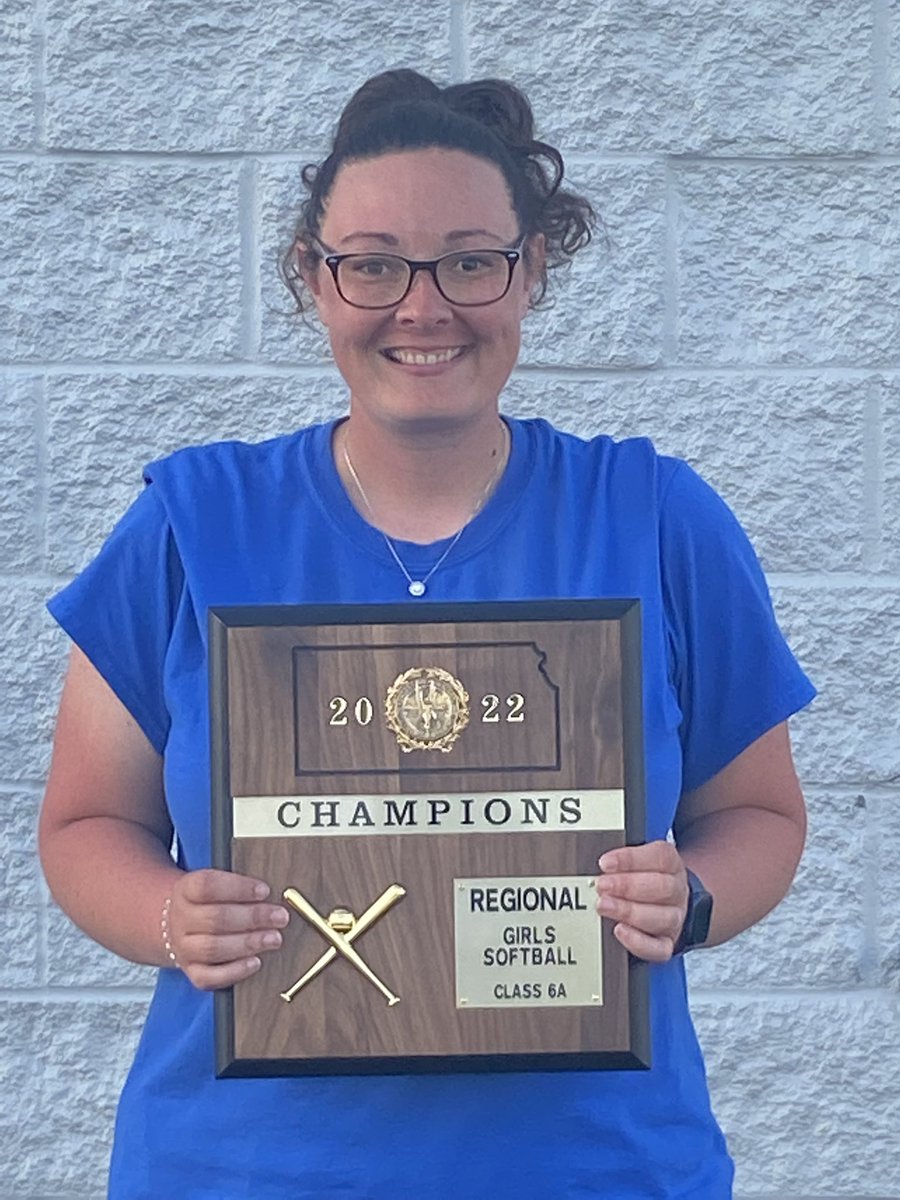 Regional Champs 2022
State Bound👍😊❤️.    Washburn Rural Softball