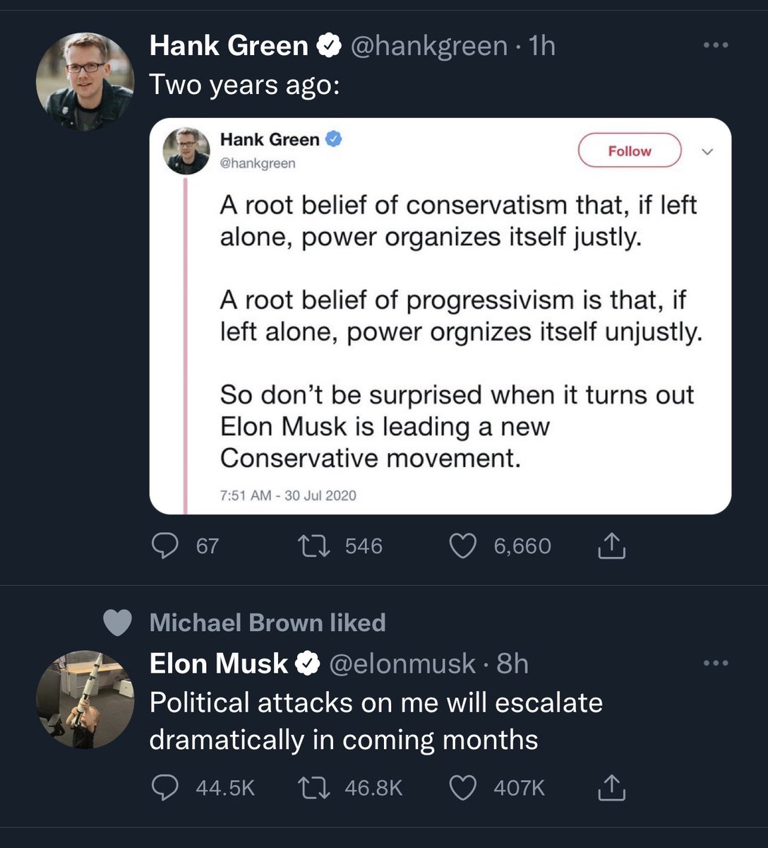 bp6316's tweet photo. @hankgreen The poetry of the algorithm https://t.co/VgRkRf50Ep