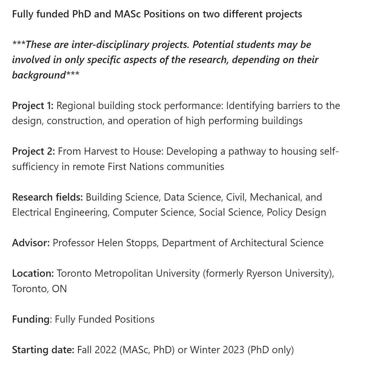 Helen Stopps, PhD tweet media