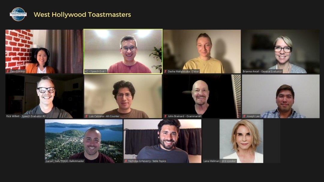 West Hollywood Toastmasters tweet media