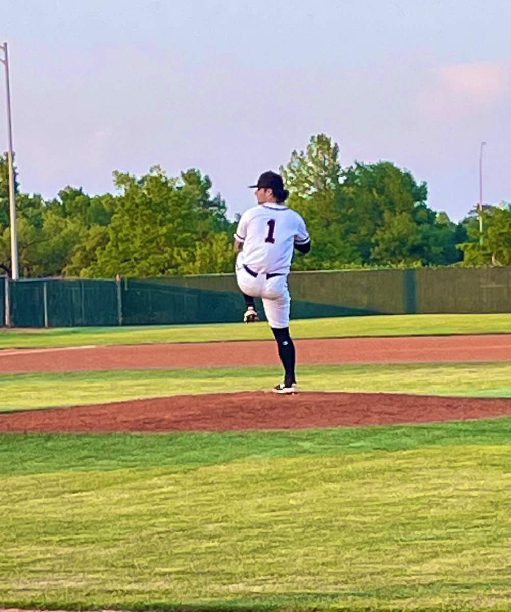 BaseballBroncos's tweet photo. 1-2-3 inning for @mantooth_kyle in the OCABCA all star game! #competitor WE ARE GOING TO MISS THOSE MANTOOTH MONDAYS! https://t.co/PaQiFIwZJL