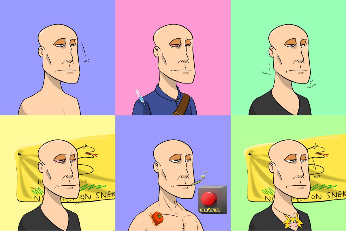 top_autist's tweet image. @SeaniesNFTs 
Bald #SeaniesNFT gang, we won't let the lack of hair follicles get us down.