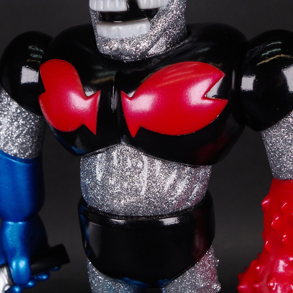 魔神我亜Z ギガラメシルバーVer. マジンガーZ ソフビ フィギュア PUNK 抽選 #ソフビ 情報】#PUNKDRUNKERS の #魔神我亜Z(シルバーギガラメVer