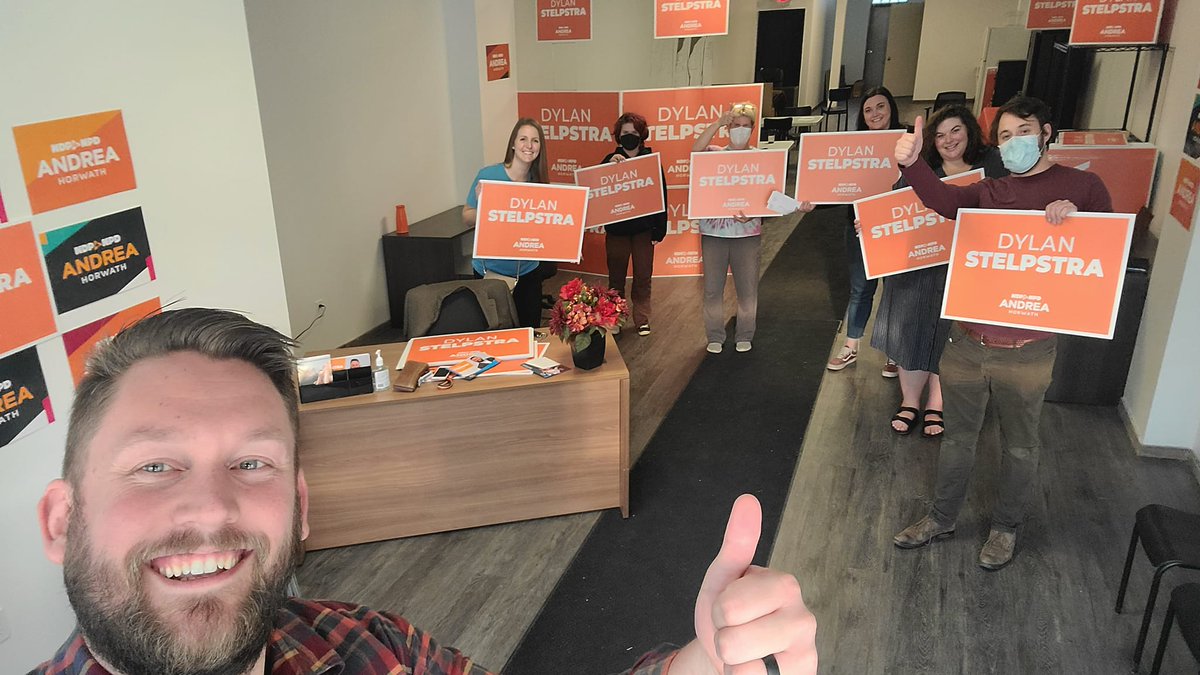 OPSEU's tweet photo. So proud to support Dylan Stelpstra, the dynamic young children services worker and OPSEU/SEFPO member who is the @OntarioNDP candidate in Sarnia Lambton. A strong worker voice – it’s #WhyWeVote. #OnLab #OnPoli https://t.co/f4gJjBLu7a https://t.co/PkeIrdVJNj