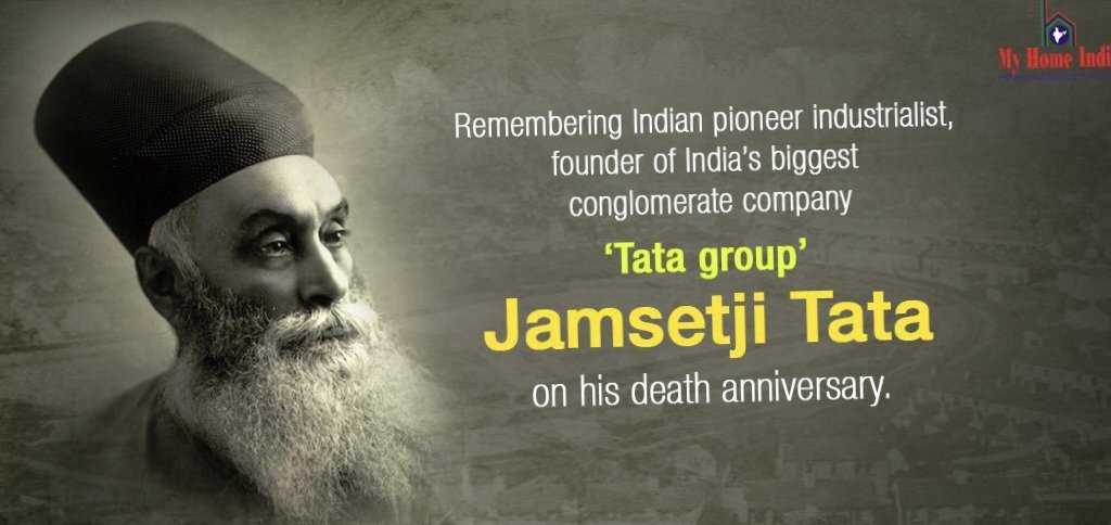 Remembering Indian pioneer industrialist Jamsetji Tata on his death anniversary. 
#JamsetjiTata