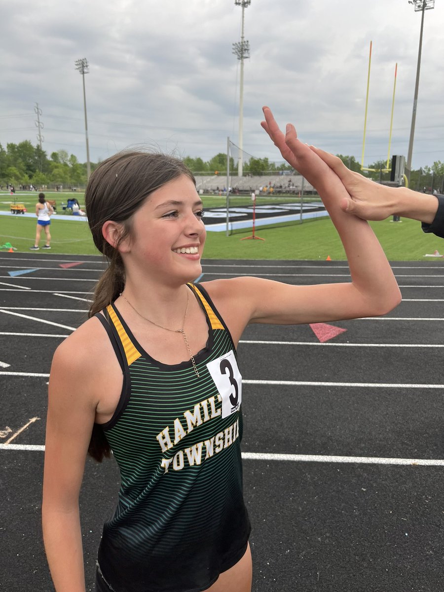 htrangertrack's tweet image. We are super excited for Mylee qualifying to the District 1600m final