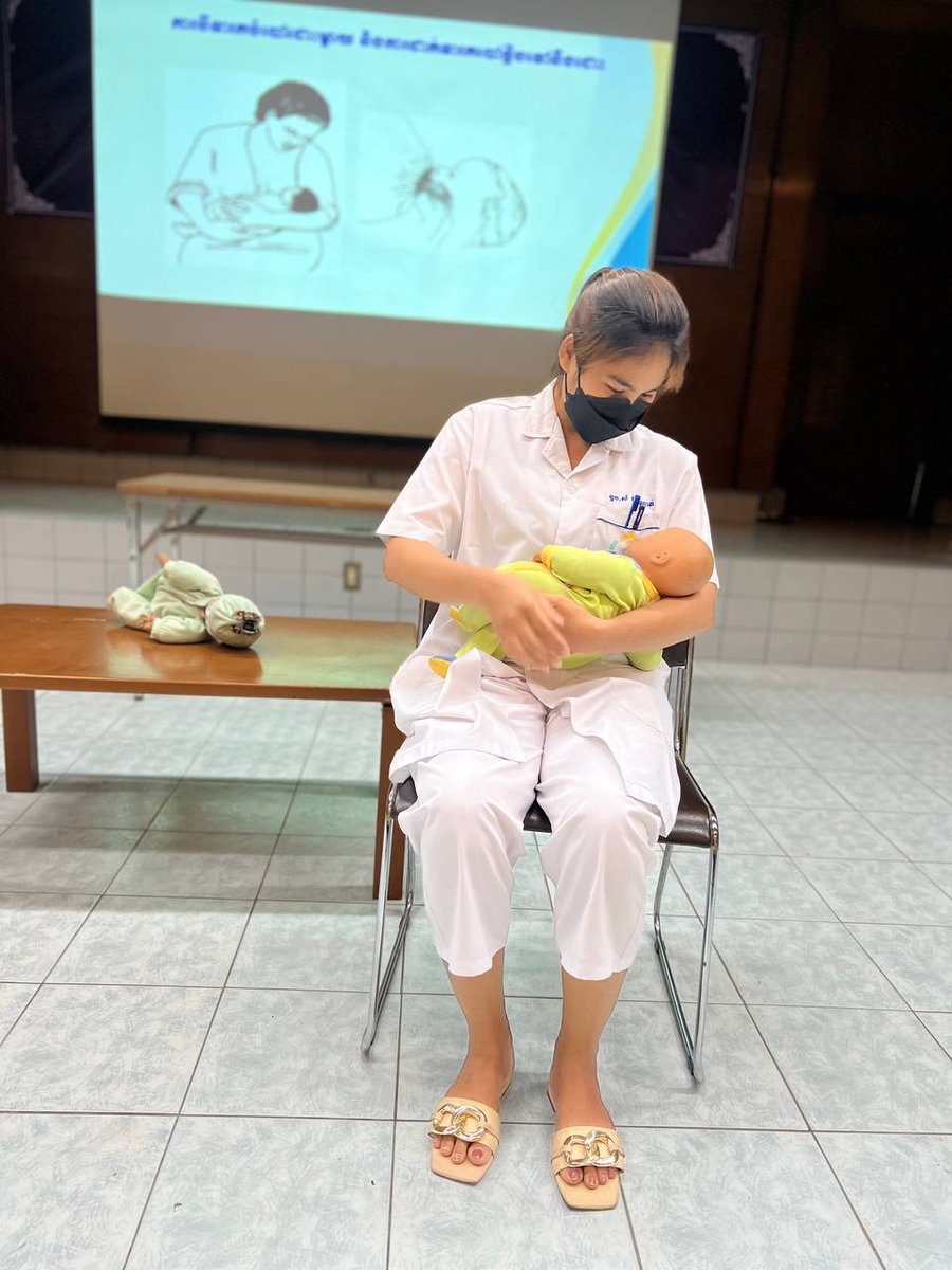 HKroeun's tweet photo. With national nutrition program, conducted training on IYCF key messages and lactation room for all supervisors and staff of NMCHC. @SanneSigh https://t.co/OKhqExbvie