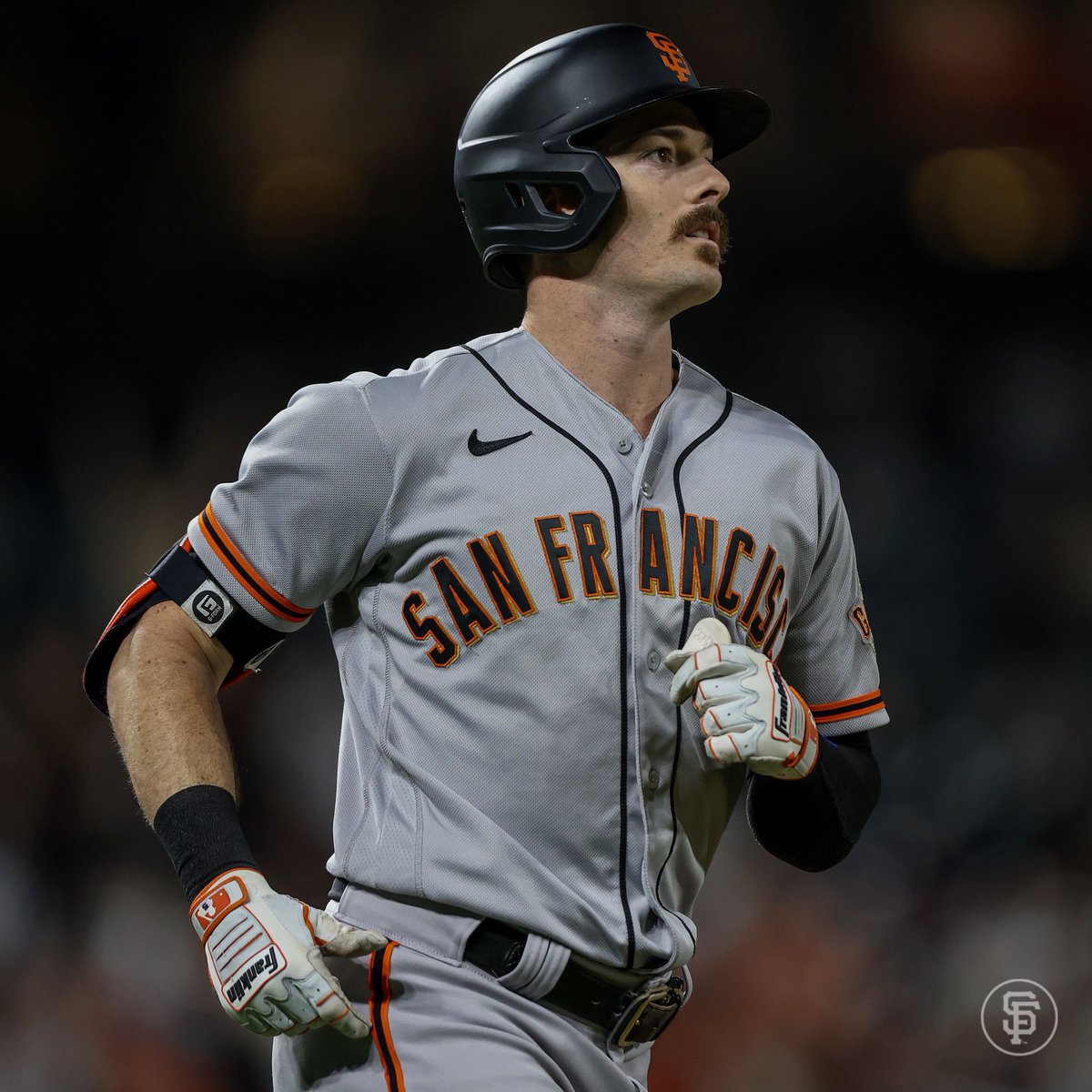 SFGiants's tweet photo. San Francisco Giants in the Multiverse of Mustache 🥸 https://t.co/FhPXHY5goa