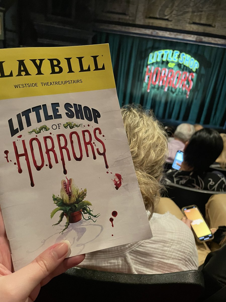 Sometimes you just need to run away to Skid Row #littleshopofhorror #nyc #feedmeseymour
