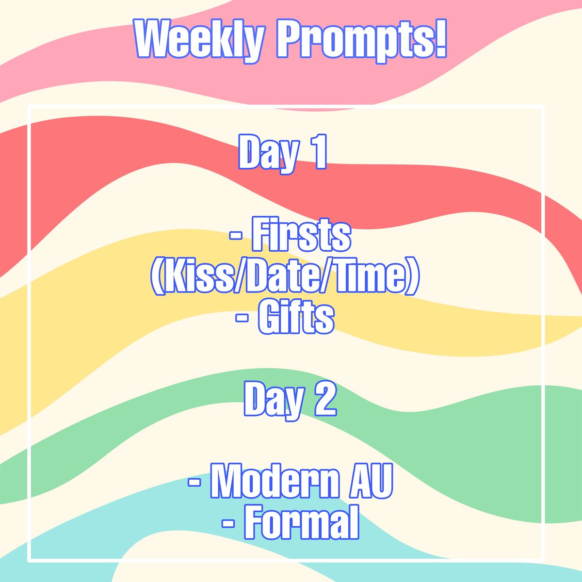 sugikoiweek's tweet photo. PROMPTS ARE HERE !! I hope you enjoy them ! #SUGIKOIWEEK https://t.co/oGrlmThosq