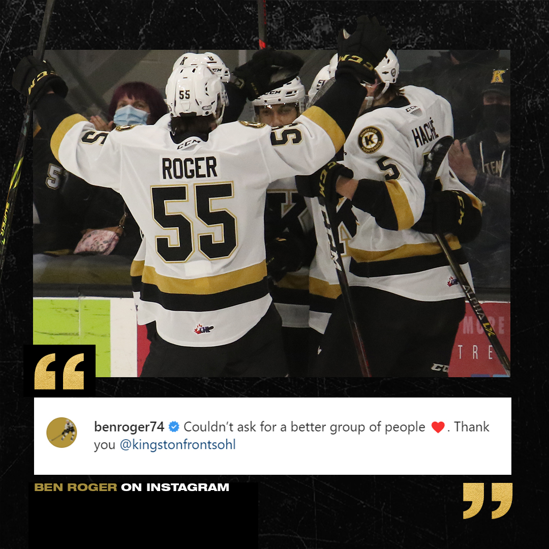 KingstonFronts's tweet photo. More love for Kingston 💛🖤

#ForKingston | #FrontsHockey | @OHLHockey https://t.co/9ZA7dxUrFK