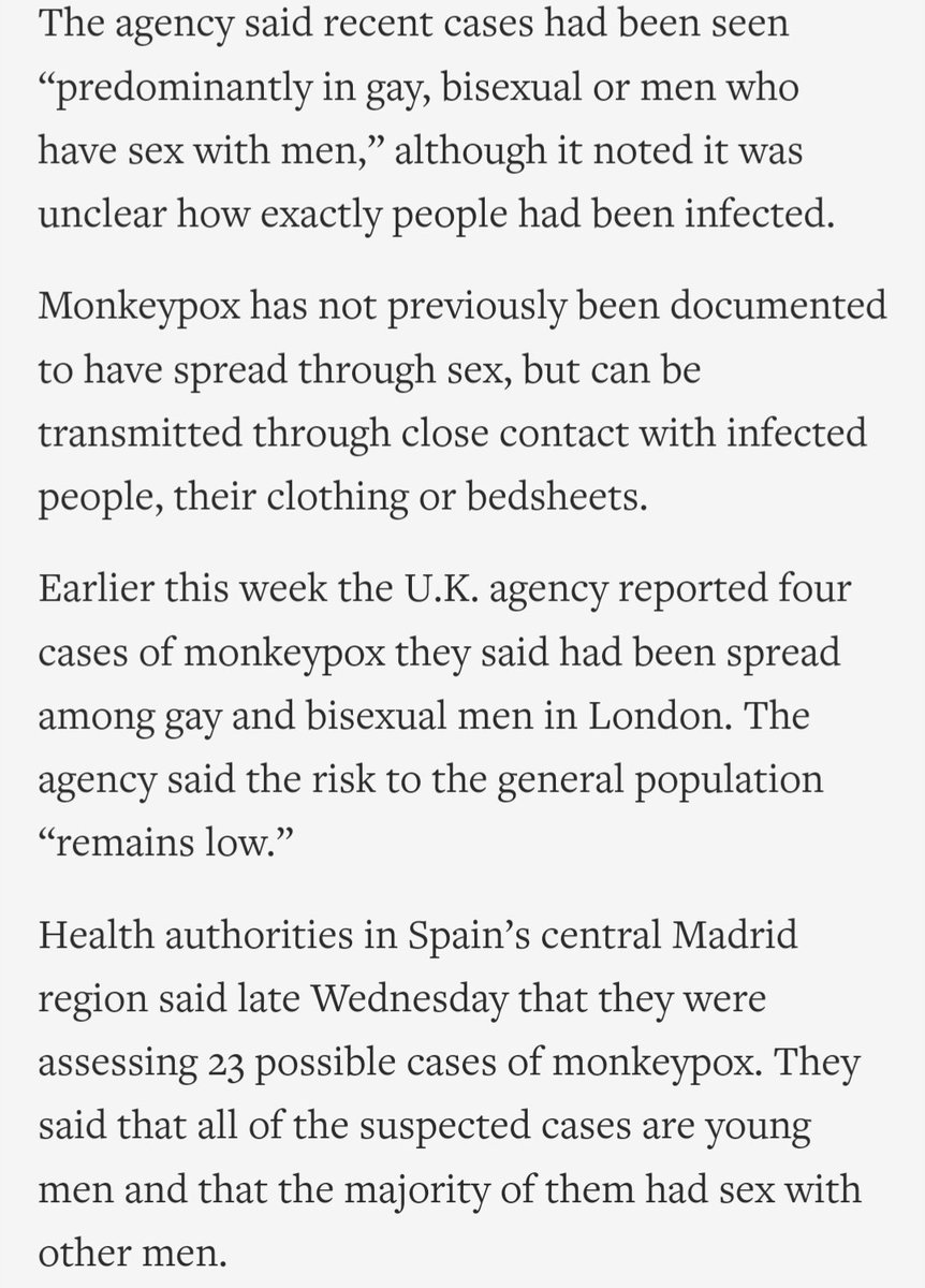 You'll never guess where monkeypox is showing up